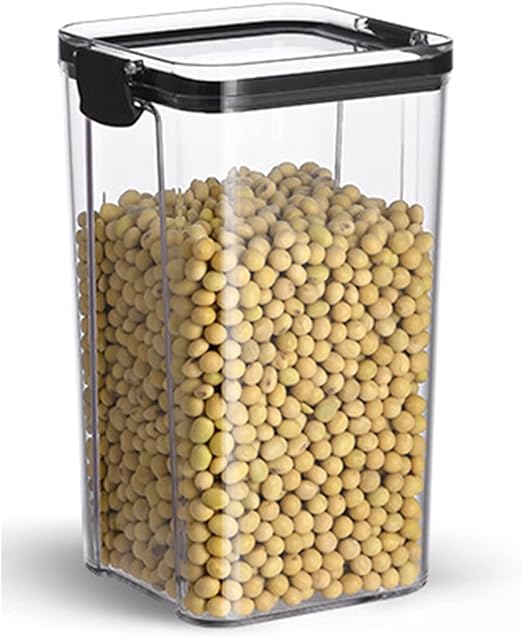 Airtight Food Storage Containers with Lids for Kitchen & Pantry Organization and Storage,Dry Food Canisters for Flour, Sugar and Cereal