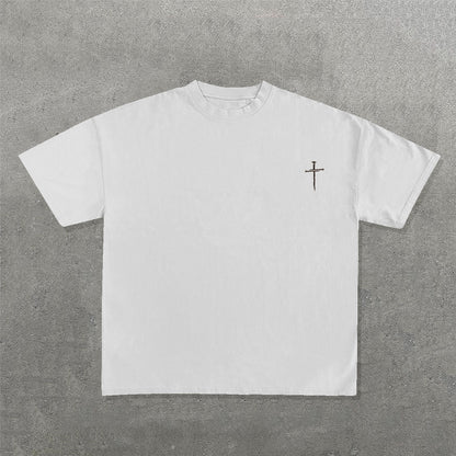 God Over All Things Print Short Sleeve T-Shirt