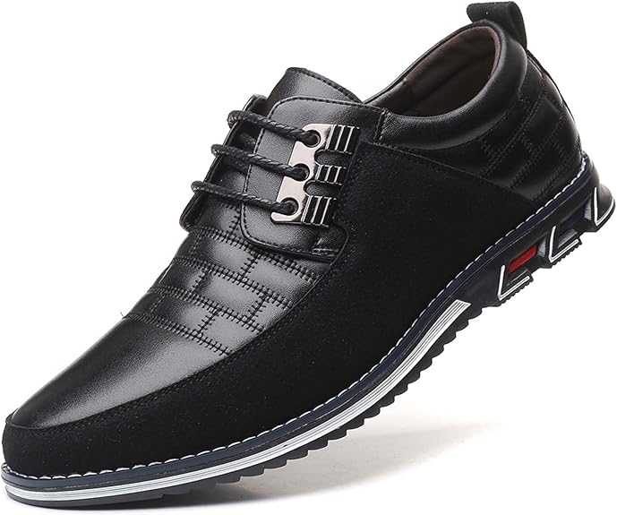Men's Fashion Calfskin Leather Shoes
