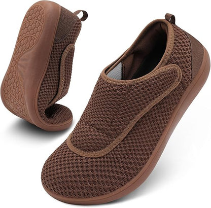 2025 Men's Lightweight Extra Wide Width Orthopedic Hands-Free Foot Pain Relief Slip-on Shoes