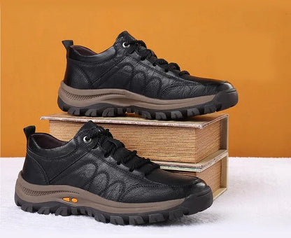 🔥HOT SALE🎁--70% OFF 🎉MEN'S CASUAL HAND STITCHING LEATHER ARC SUPPORT SHOES